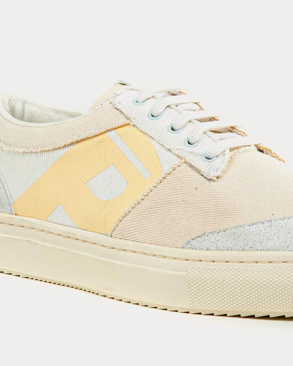 016 Tennis Ecru Low Top Sneakers