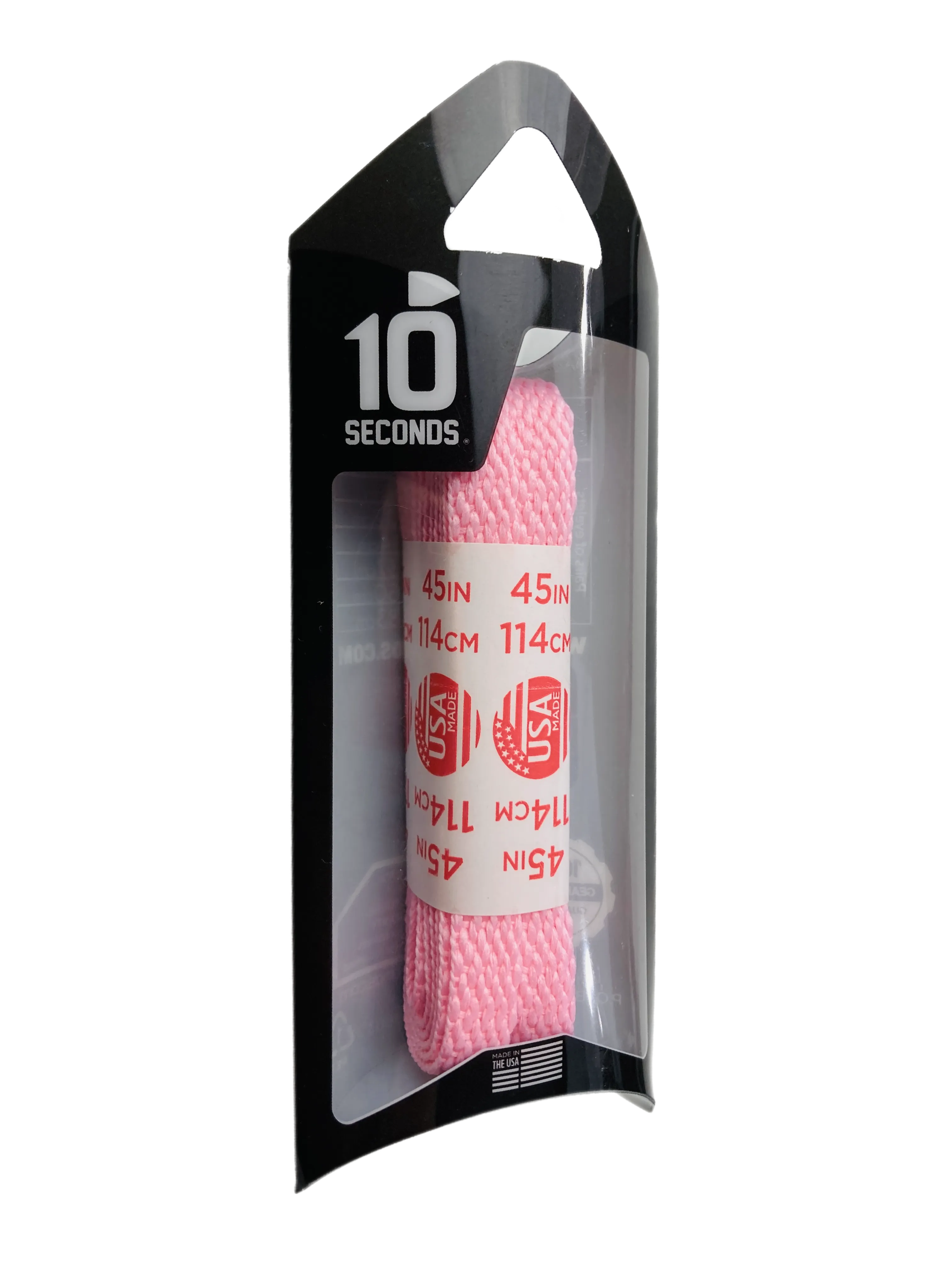 10 Seconds ® All-Pro ® Athletic Flat Laces | Pink
