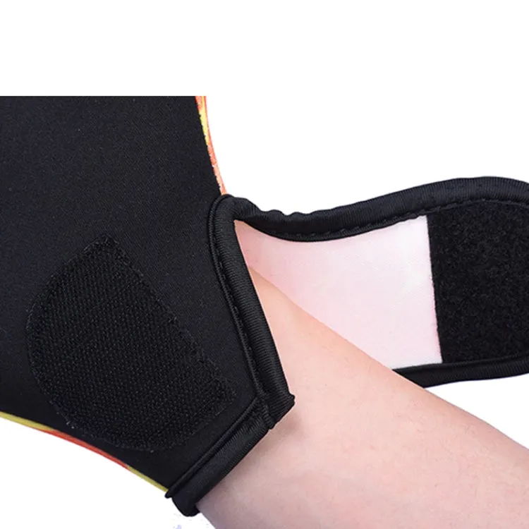 1Pair Unisex Frog Type Girdles Swimming Hand Fins, Size: M(Rose Red)