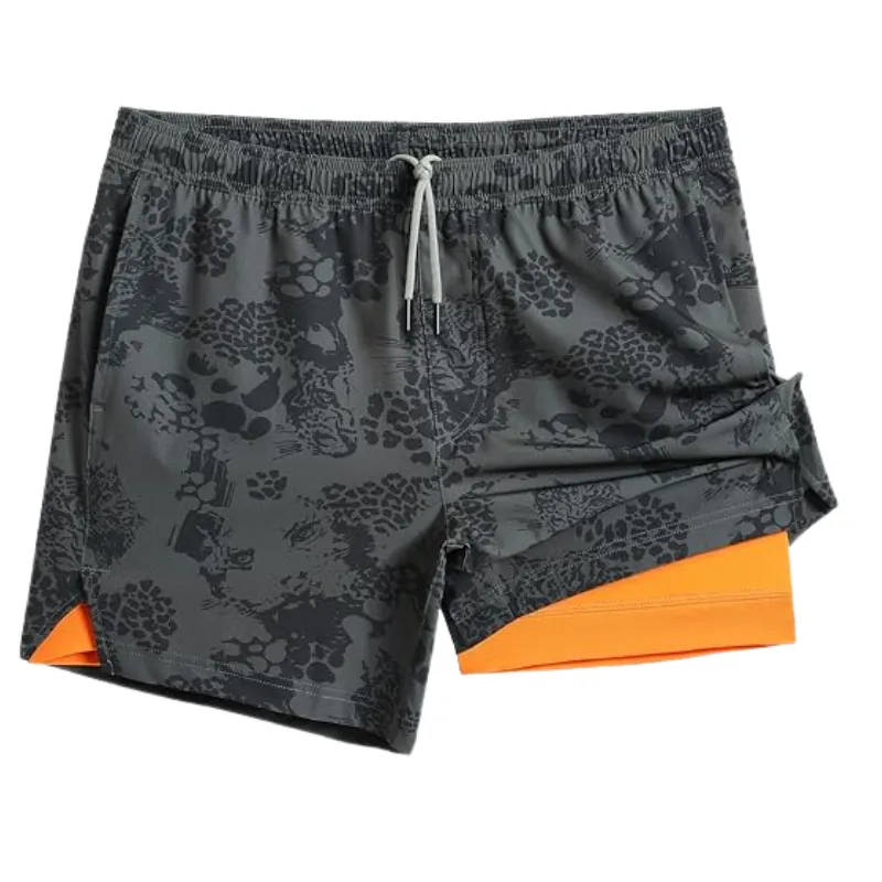 2 In 1 Quick Dry Athletic Shorts – Dual-Layer Comfort