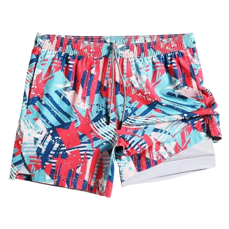 2 In 1 Quick Dry Athletic Shorts – Dual-Layer Comfort