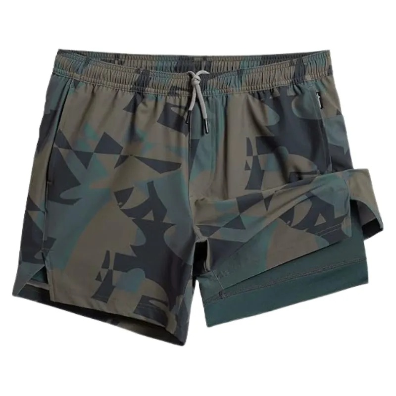 2 In 1 Quick Dry Athletic Shorts – Dual-Layer Comfort