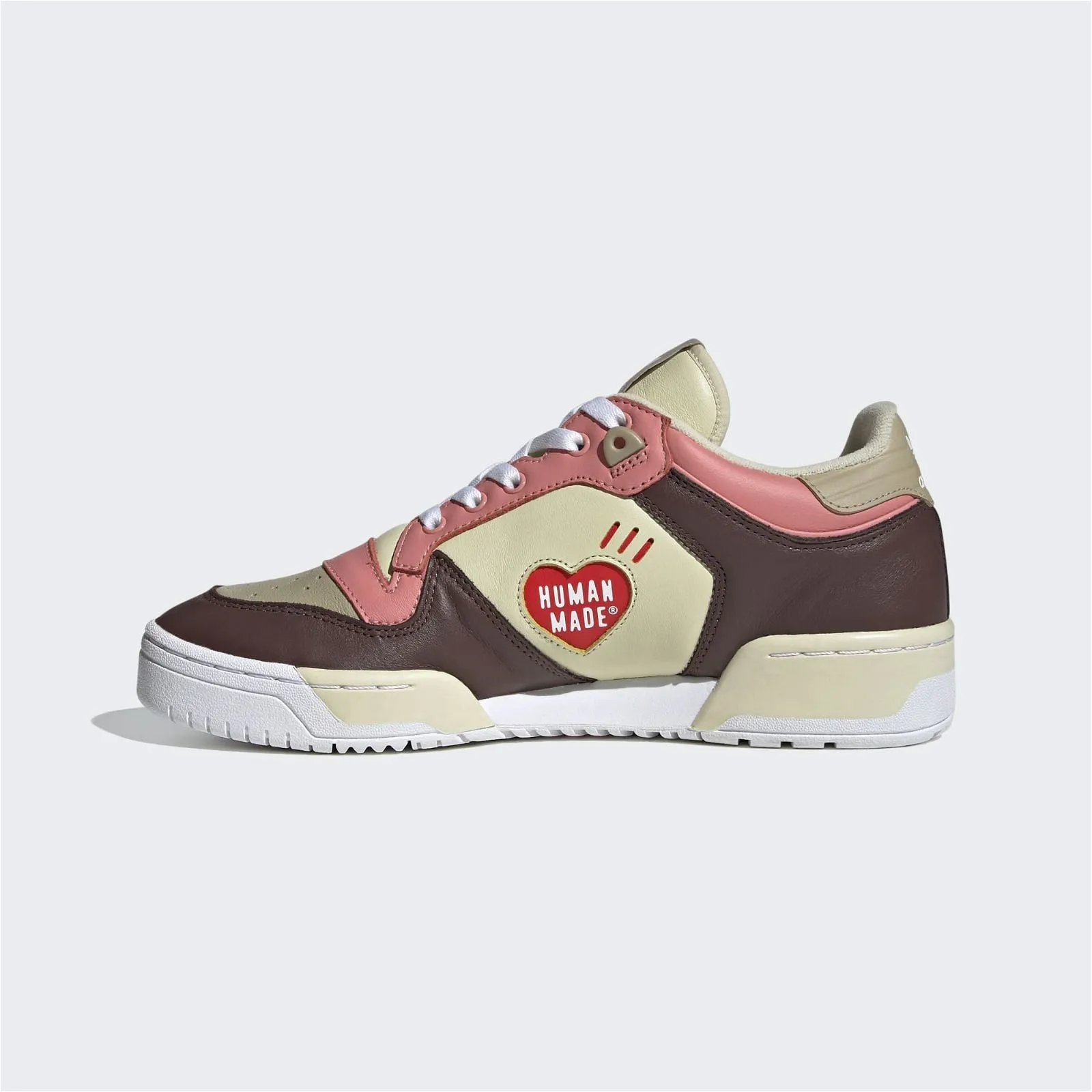 adidas Originals Rivalry Low Human Made Shoes - Sand / Cloud White