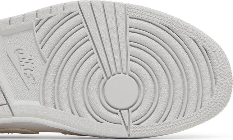 Air Jordan 1 Low SE Craft Inside Out Sneakers, White