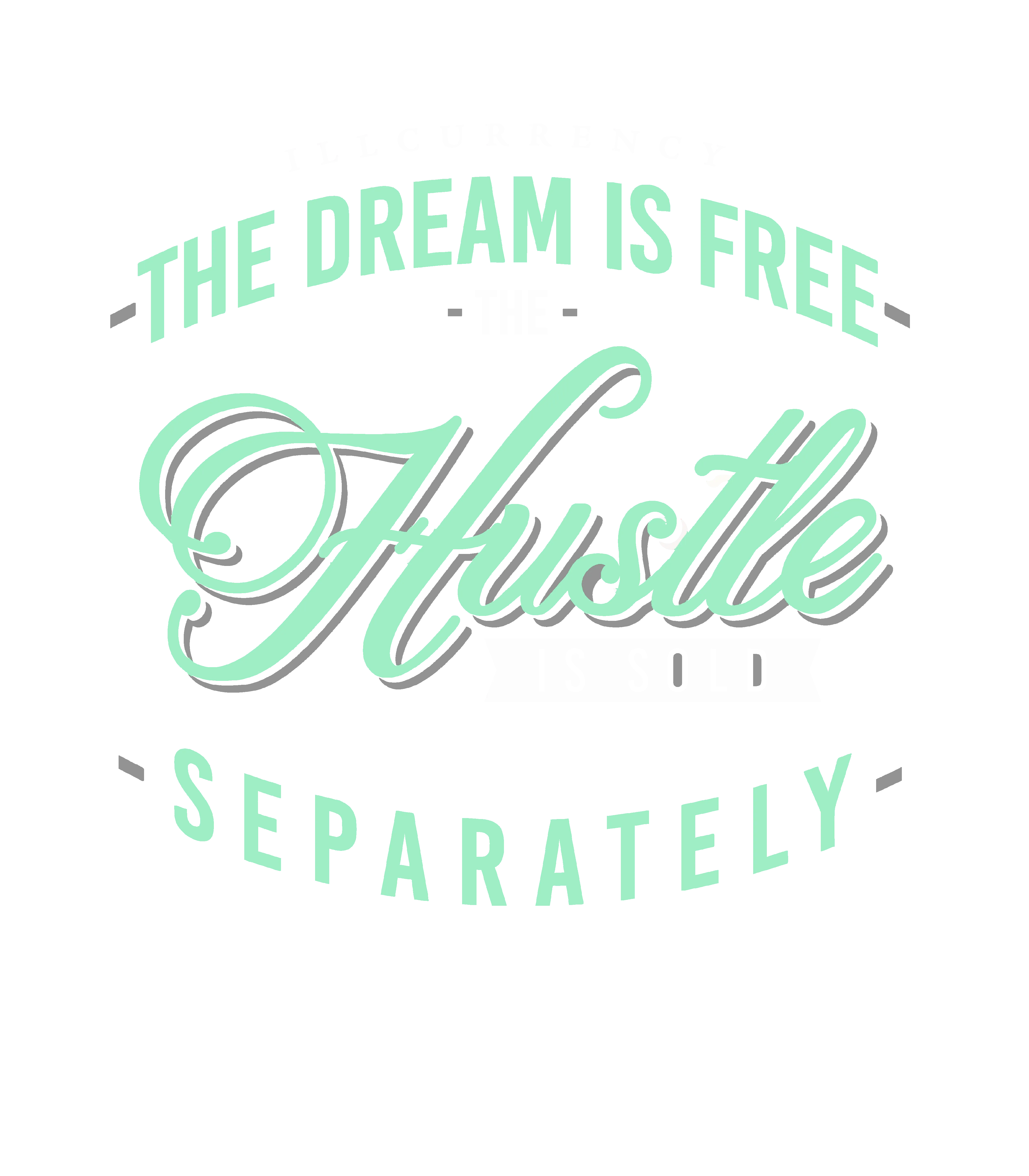 Air Jordan 3 “Green Glow” | illcurrency Black T-Shirt (The dream is free)