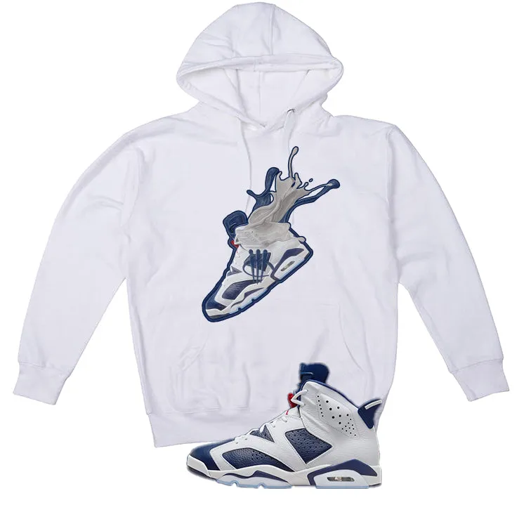Air Jordan 6 Olympic White T-Shirt (SPLASH 6)| illcurrency