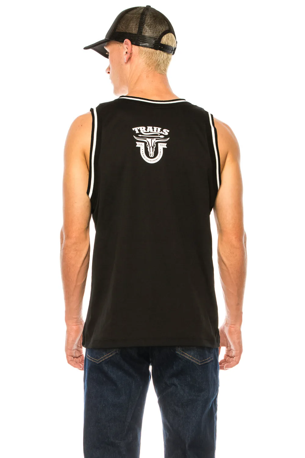 AMERICAN MADE BASKETBALL JERSEY - BLACK