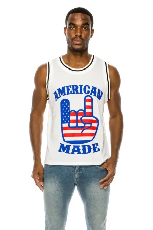 AMERICAN MADE BASKETBALL STYLE JERSEY