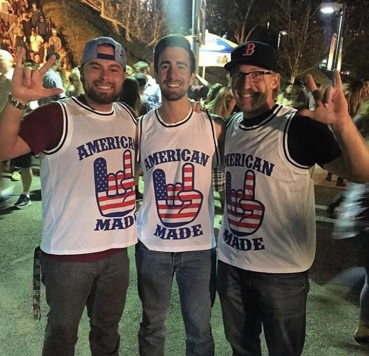 AMERICAN MADE BASKETBALL STYLE JERSEY