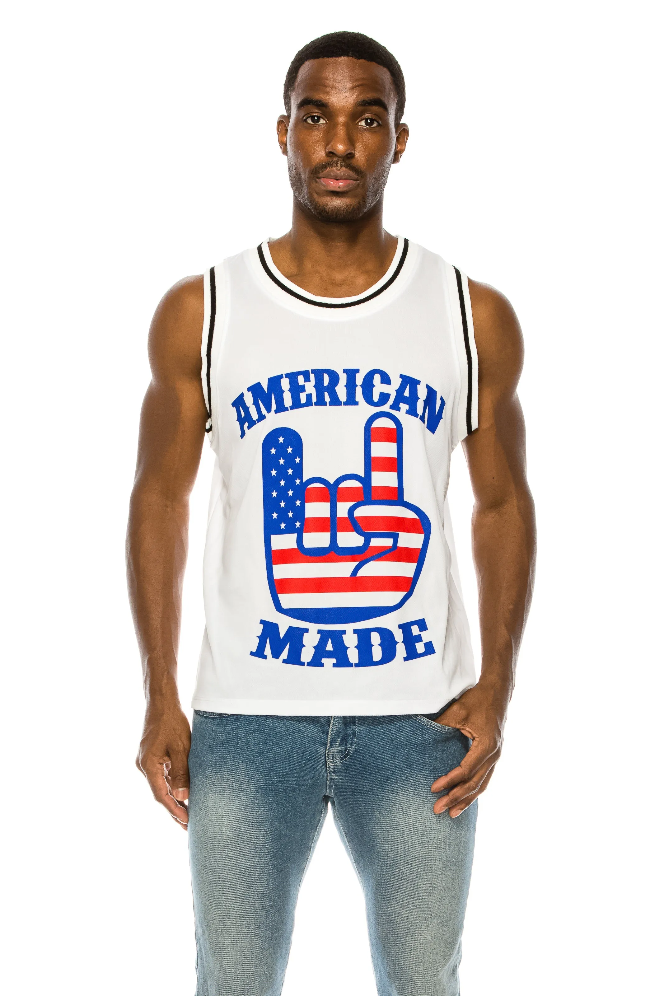 AMERICAN MADE BASKETBALL STYLE JERSEY