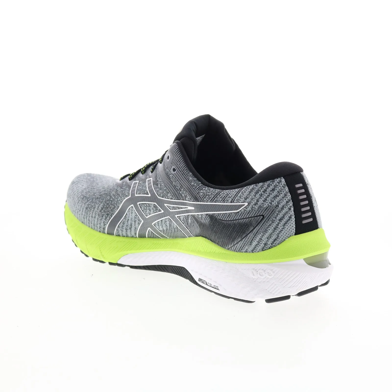 Asics GT-2000 10 1011B186-023 Mens Gray Leather Wide Athletic Running Shoes