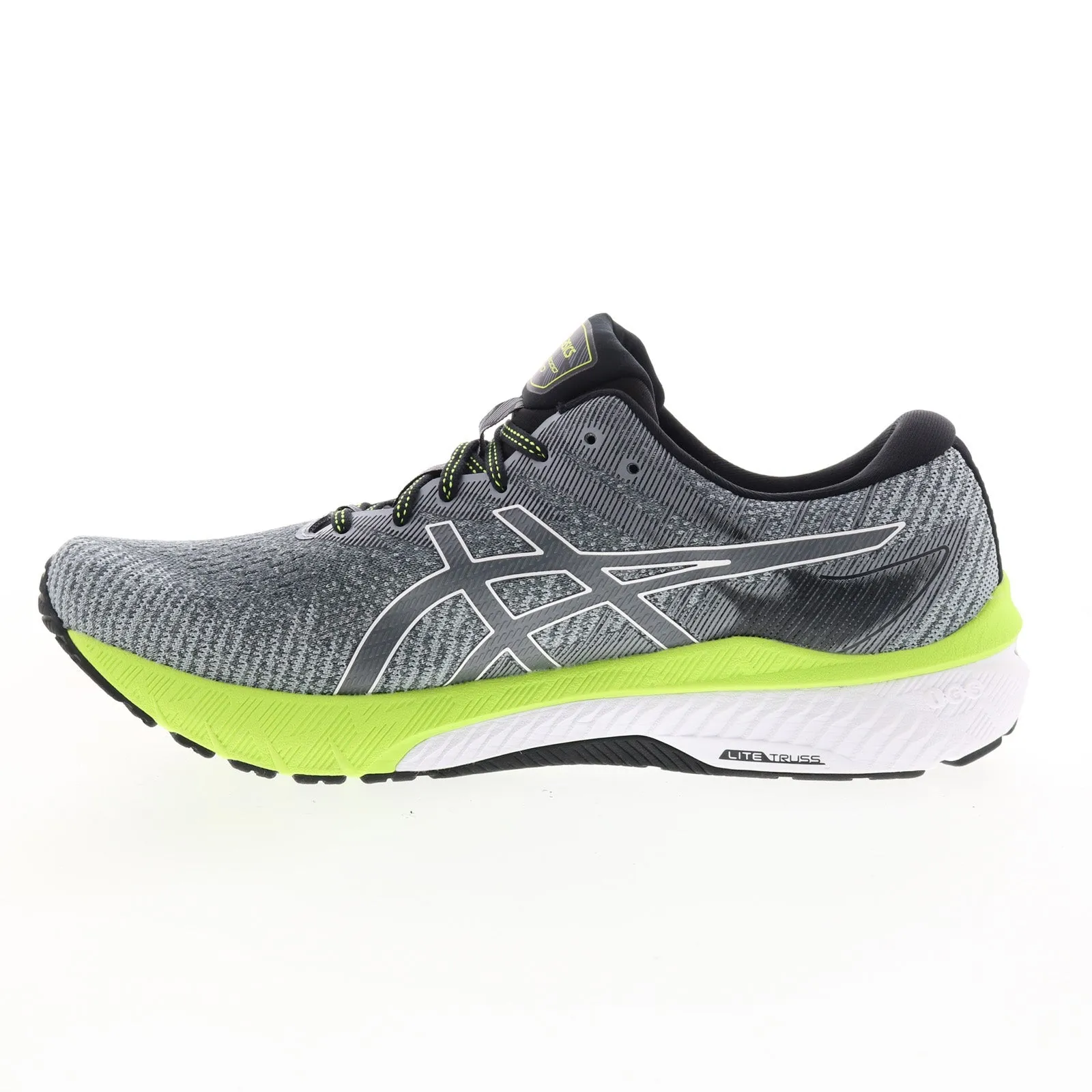 Asics GT-2000 10 1011B186-023 Mens Gray Leather Wide Athletic Running Shoes