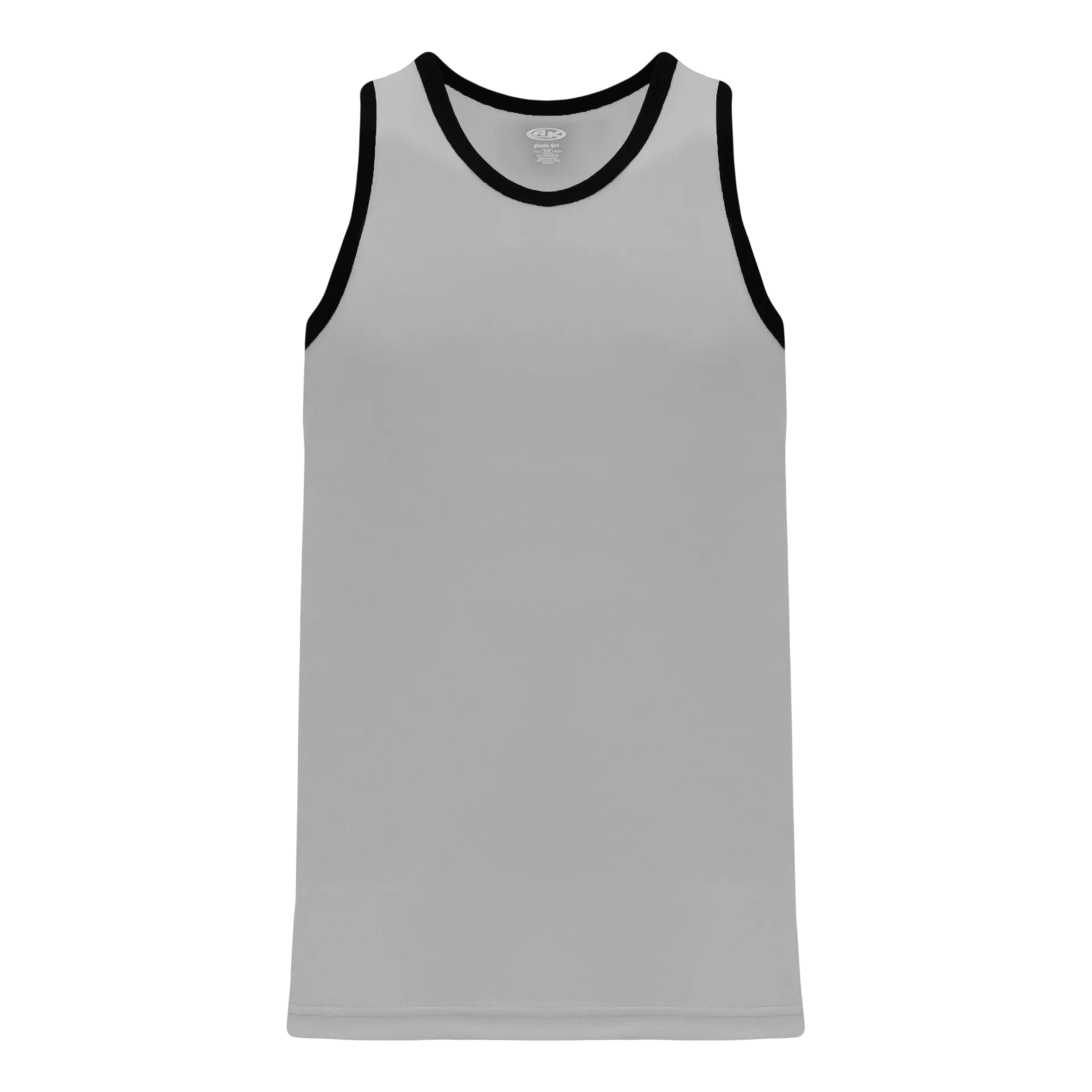 Athletic Knit (AK) B1325L-822 Ladies Grey/Black League Basketball Jersey