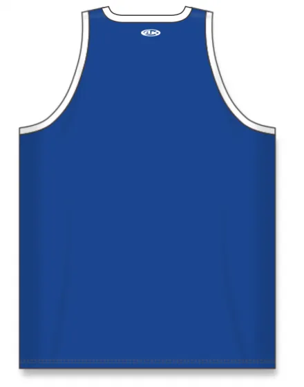 Athletic Knit (AK) B1325M-206 Mens Royal Blue/White League Basketball Jersey