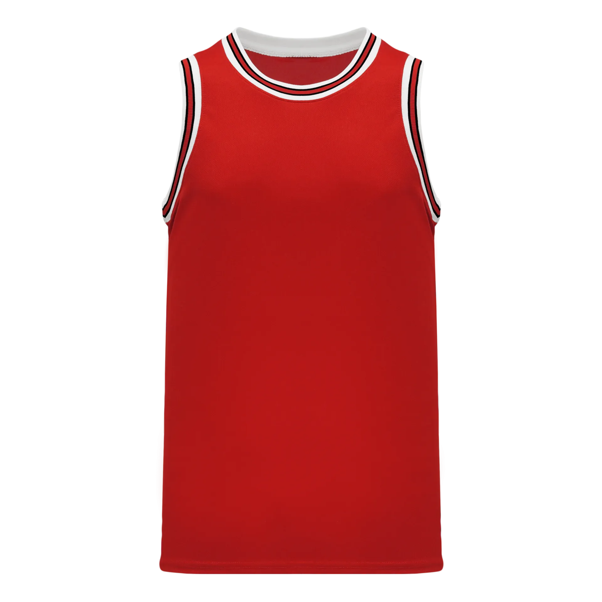 Athletic Knit (AK) B1710A-414 Adult Chicago Bulls Red Pro Basketball Jersey
