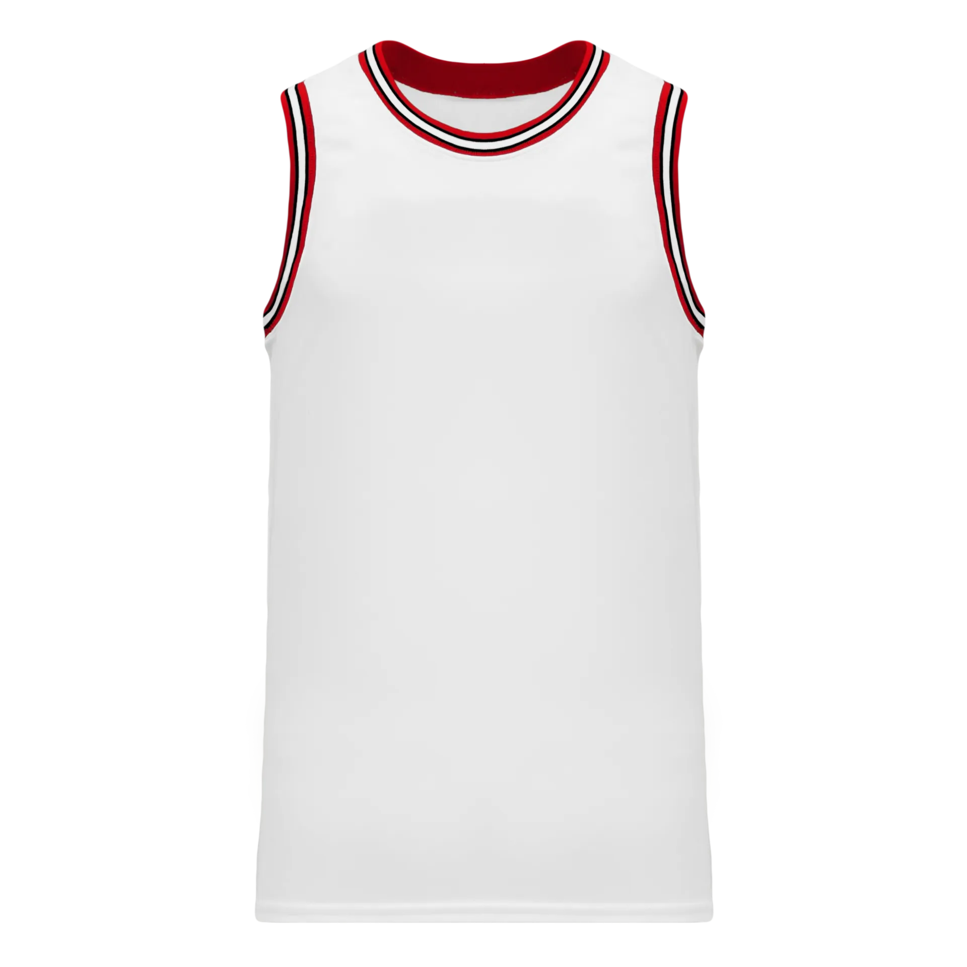 Athletic Knit (AK) B1710A-415 Adult Chicago Bulls White Pro Basketball Jersey