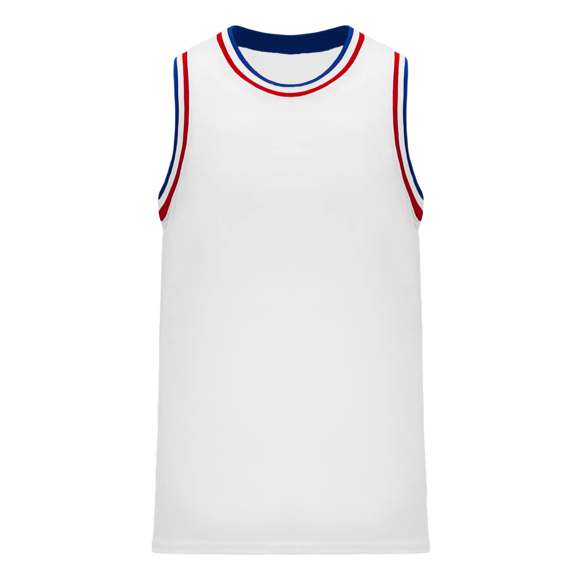 Athletic Knit (AK) B1710Y-335 Youth Detroit Pistons White Pro Basketball Jersey
