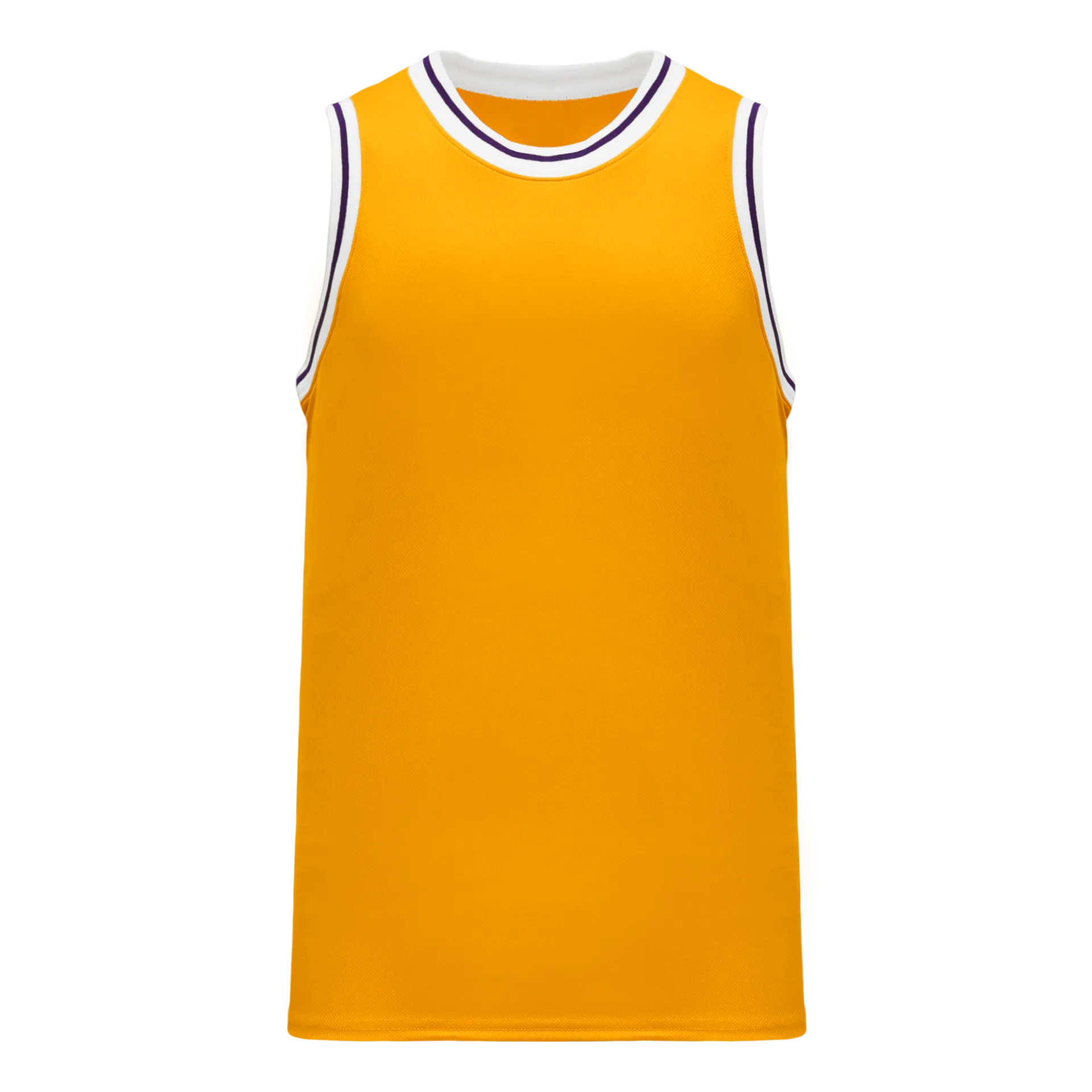 Athletic Knit (AK) B1710Y-435 Youth LA Lakers Gold Pro Basketball Jersey