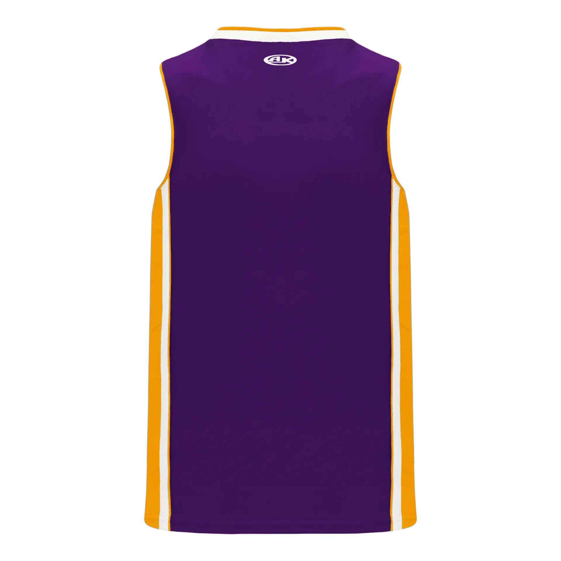 Athletic Knit (AK) B1715A-441 Adult LA Lakers Purple Pro Basketball Jersey
