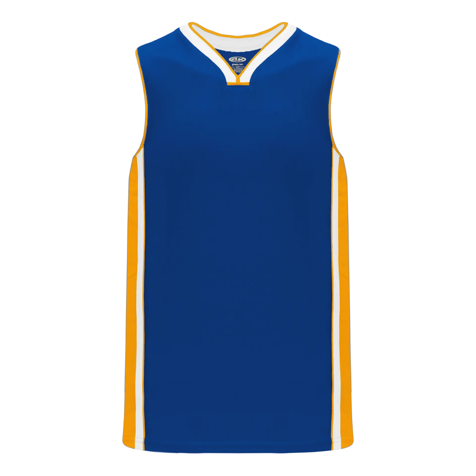 Athletic Knit (AK) B1715A-447 Adult Golden State Warriors Royal Blue Pro Basketball Jersey