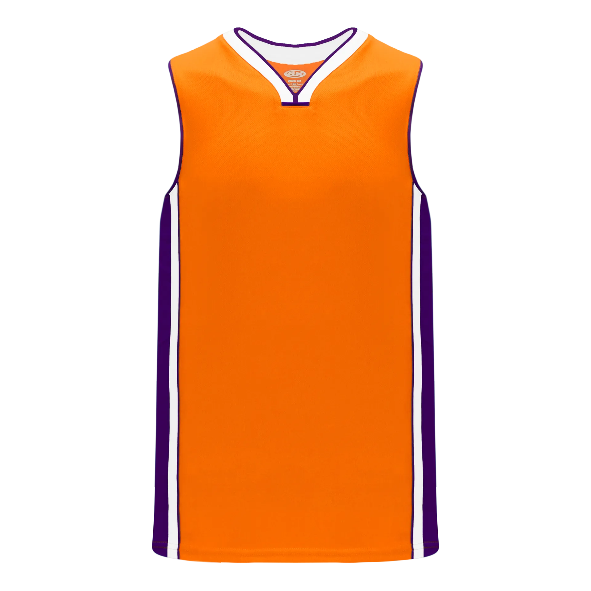 Athletic Knit (AK) B1715A-477 Adult Phoenix Suns Orange Pro Basketball Jersey
