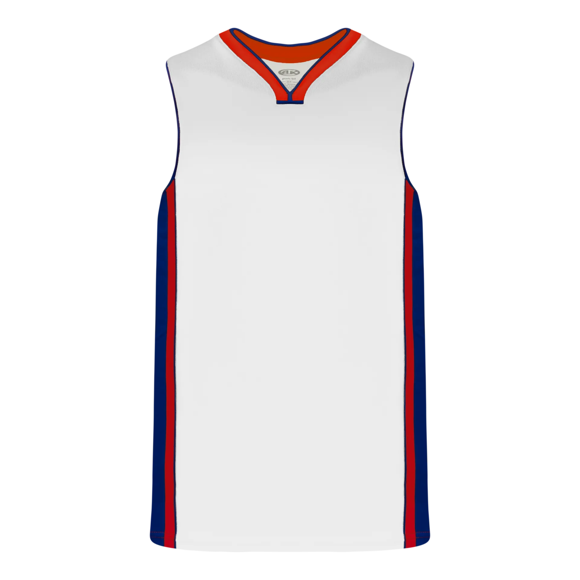 Athletic Knit (AK) B1715Y-335 Youth Detroit Pistons White Pro Basketball Jersey