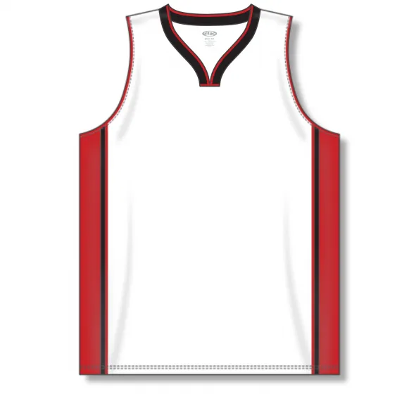 Athletic Knit (AK) B1715Y-415 Youth Chicago Bulls White Pro Basketball Jersey