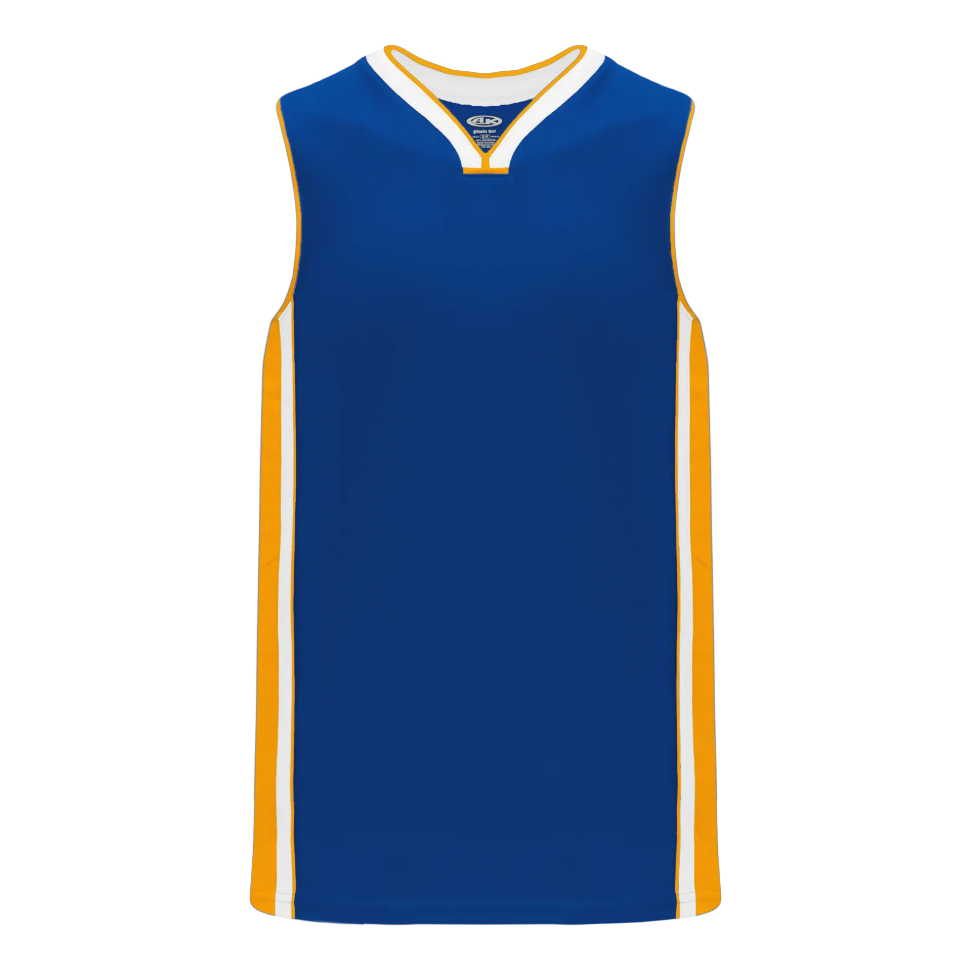 Athletic Knit (AK) B1715Y-447 Youth Golden State Warriors Royal Blue Pro Basketball Jersey