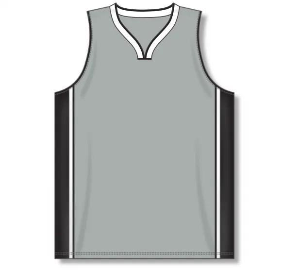 Athletic Knit (AK) B1715Y-973 Youth San Antonio Spurs Grey Pro Basketball Jersey