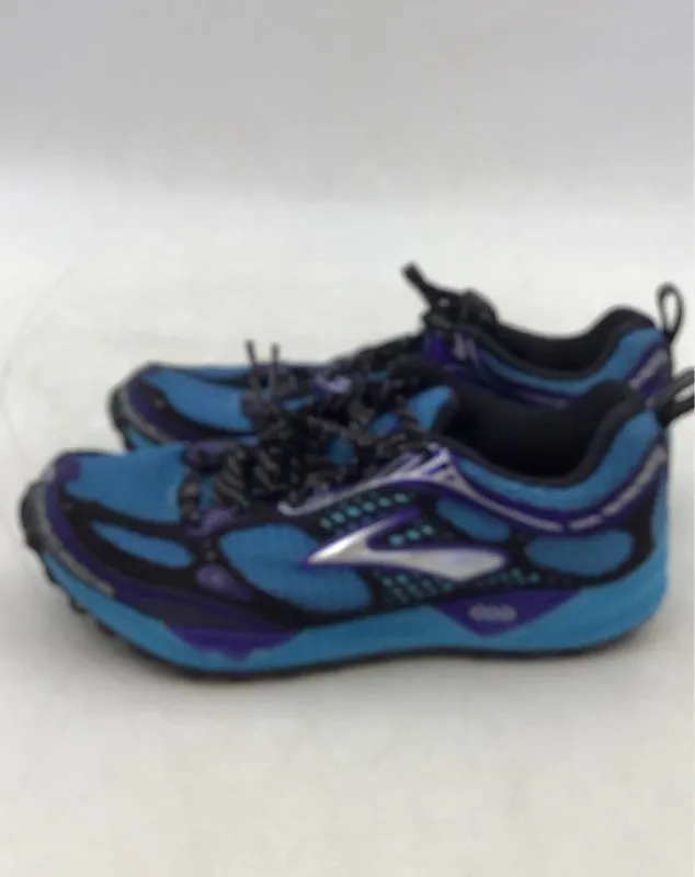 Brooks Women's Cascadia 6 Blue Running Athletic Shoes - Size 7.5