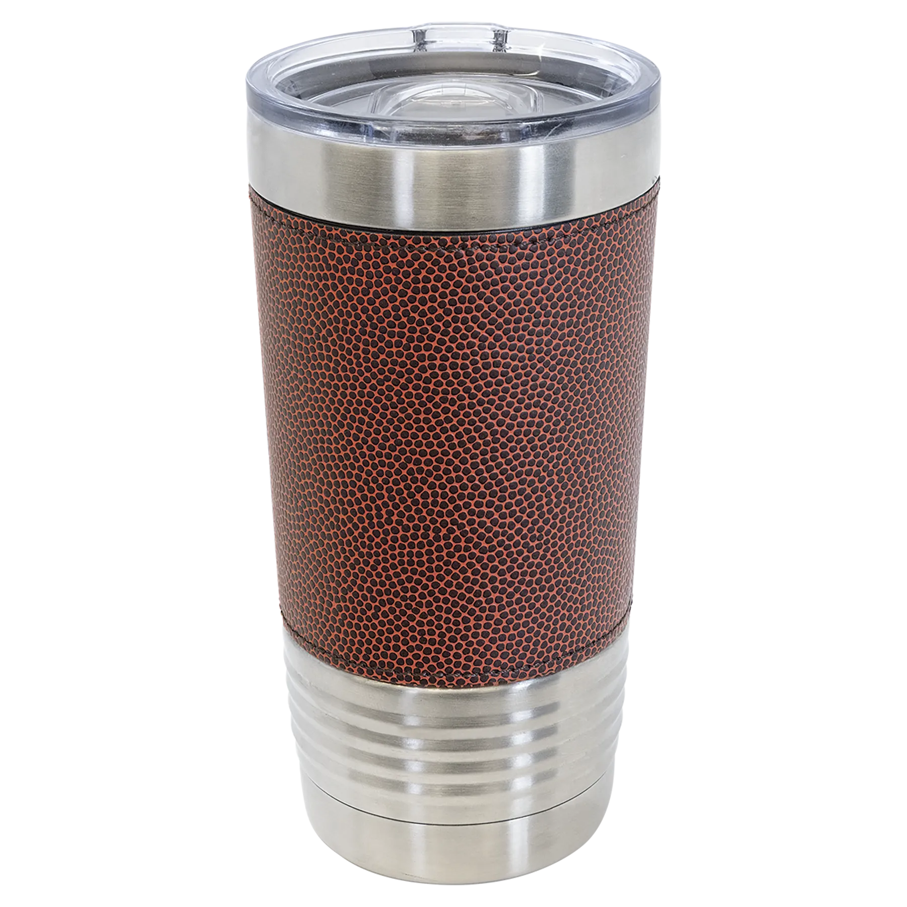 Case of 24 Blank 20 oz Faux Leather Tumbler, Insulated Stainless Steel   Lid
