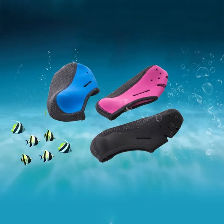 Comfortable and Anti-slip 3mm Swimming Diving Socks Breathable Beach Socks, Size:S (35-36)(Magenta)