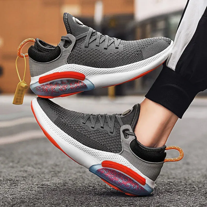 Couple Running Shoes, Summer Mesh Breathable Lightweight Sneakers for Men and Women