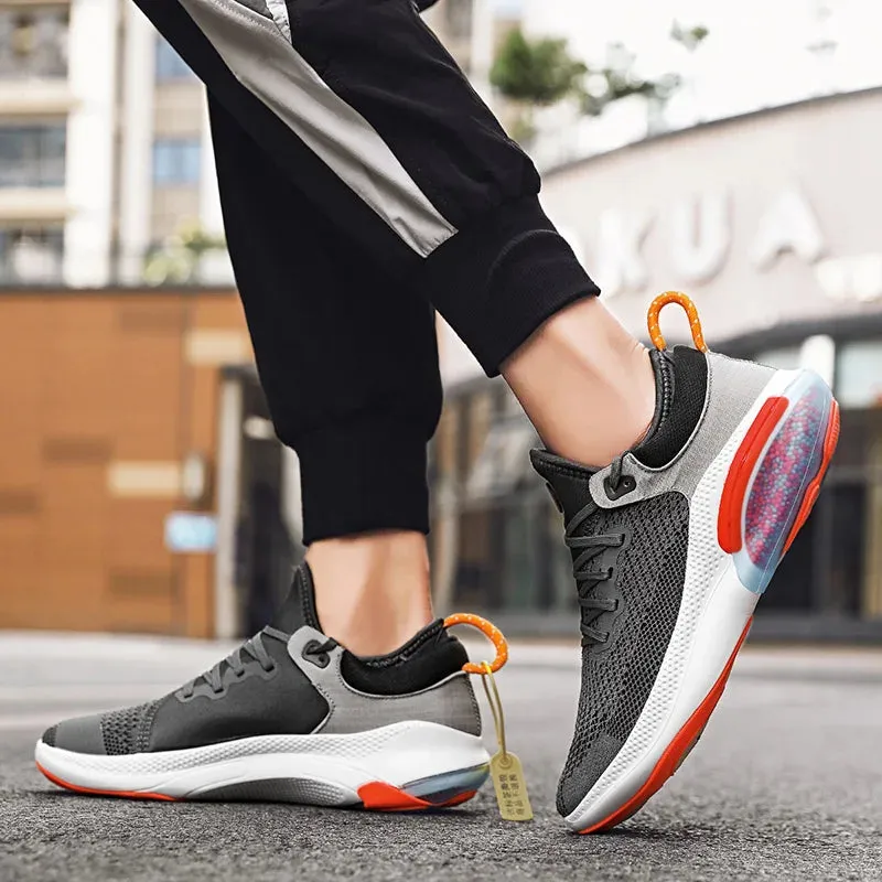 Couple Running Shoes, Summer Mesh Breathable Lightweight Sneakers for Men and Women