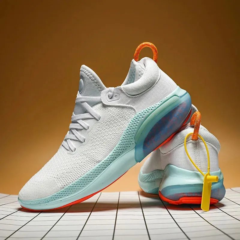 Couple Running Shoes, Summer Mesh Breathable Lightweight Sneakers for Men and Women