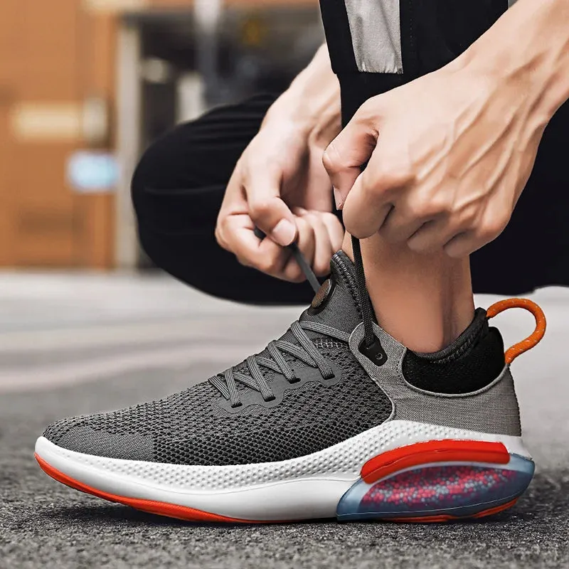 Couple Running Shoes, Summer Mesh Breathable Lightweight Sneakers for Men and Women