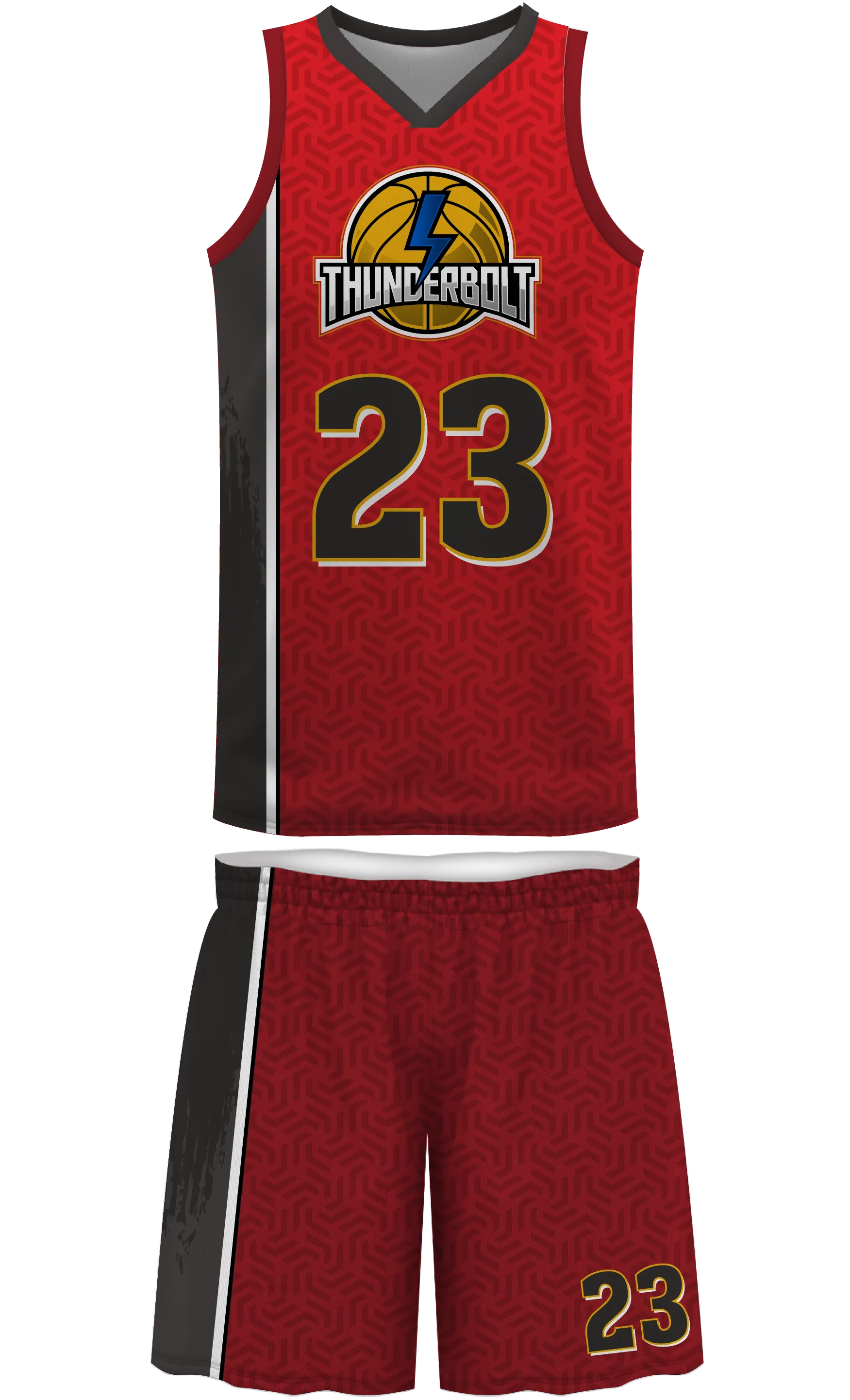 Custom Basketball Uniforms Design Code 203