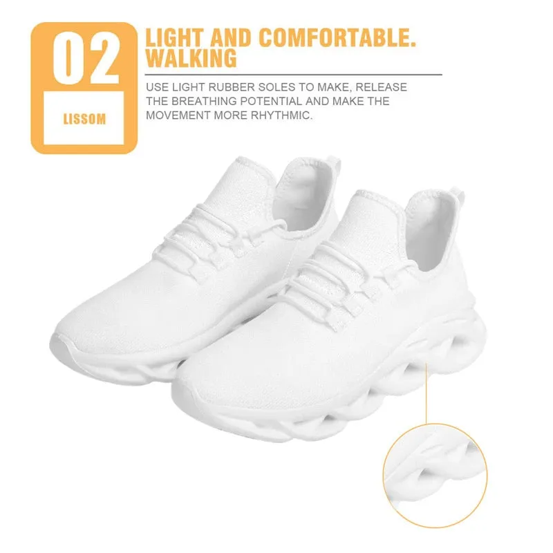 Dentist Dental Lace-Up Vulcanized Shoes Hospital Dental Equipment Printing Fashion Sneakers Lightweight Jogging Shoes