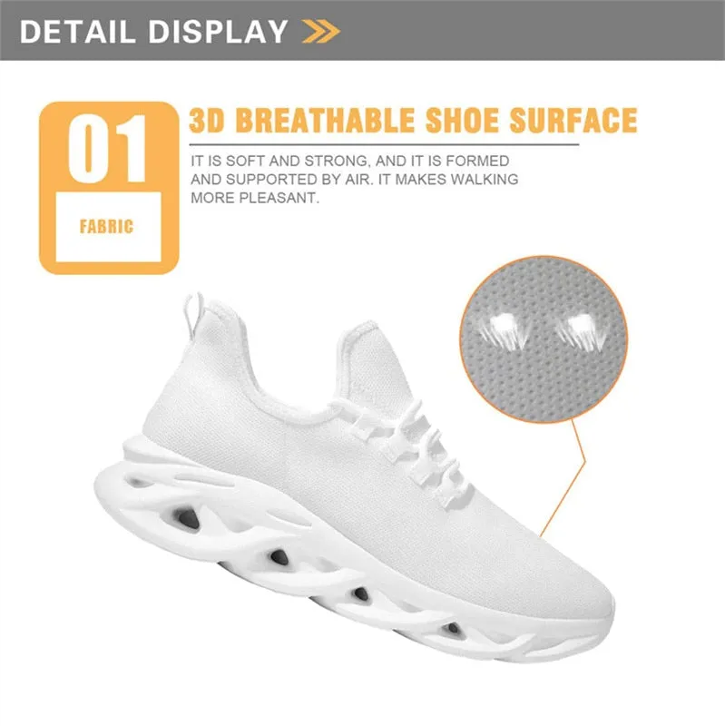 Dentist Dental Lace-Up Vulcanized Shoes Hospital Dental Equipment Printing Fashion Sneakers Lightweight Jogging Shoes