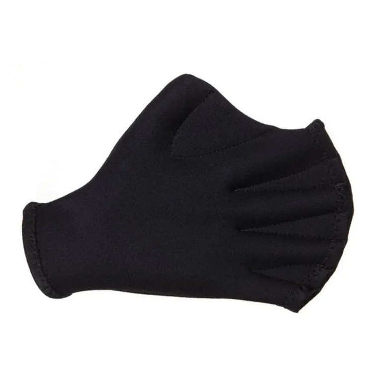 DIVE & SAIL DG-009 Swimming Flippers 2mm Diving Gloves, Size: One Size(Black)