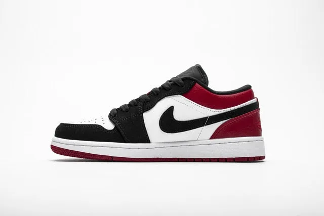 D'origine  Air Jordan 1 AJ1 OG rouge et bleu couleur crochet coupe moyenne basketball pour hommes respirant chaussures taill