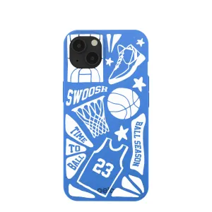 Electric Blue Ball Season iPhone 13 Case