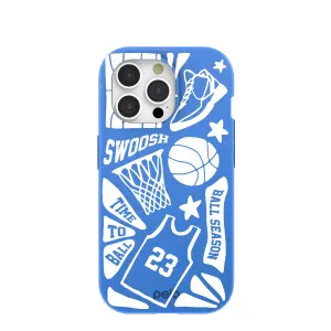 Electric Blue Ball Season iPhone 15 Pro Case