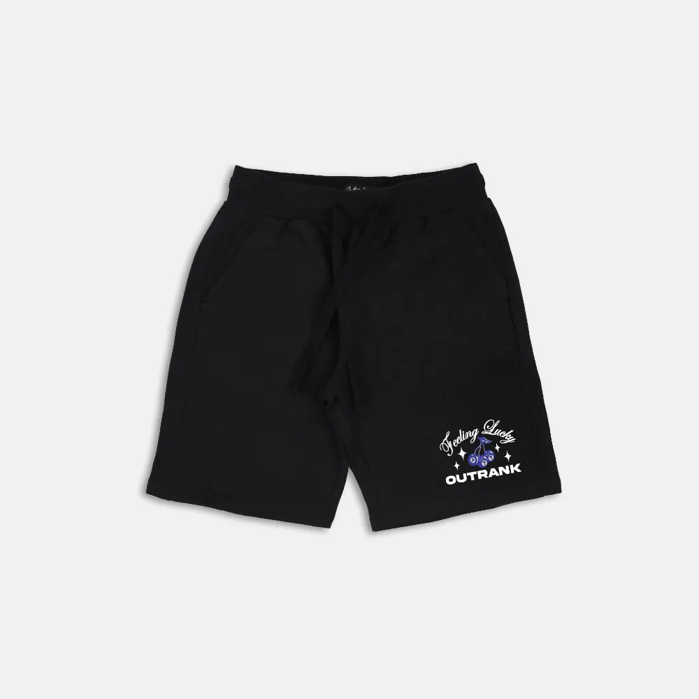 Feeling Lucky Embroidered Shorts