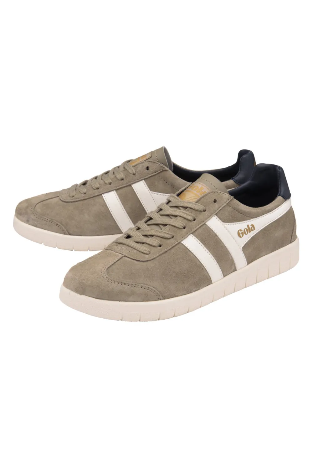 Gola Hurricane Suede Sneakers for Men in Rhino | SMB046