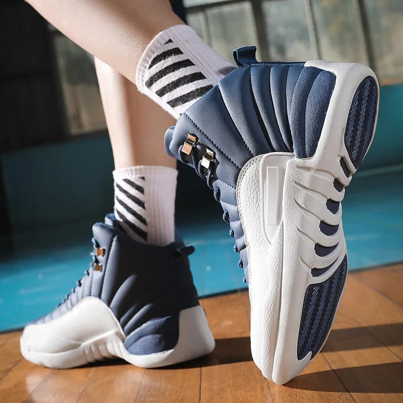 High Top Men Ladies Kids Trending Casual Shoes Outdoor Lightweight Basketball Breathable Sneakers