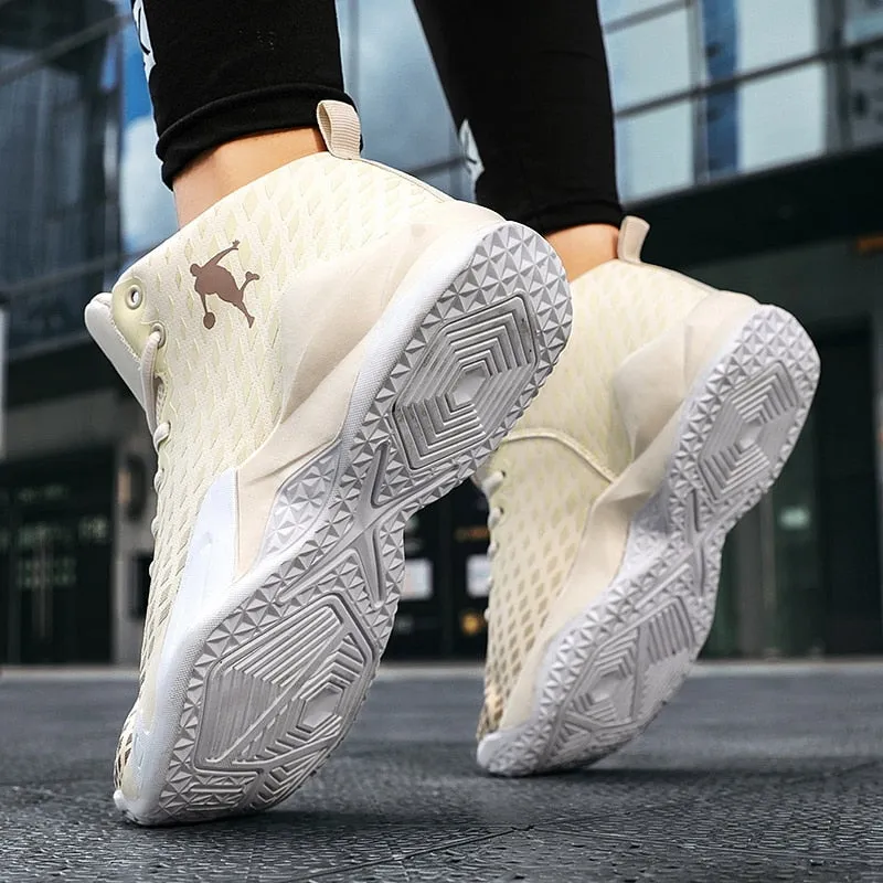 High Top Men Ladies Kids Trending Casual Shoes Outdoor Lightweight Basketball Breathable Sneakers