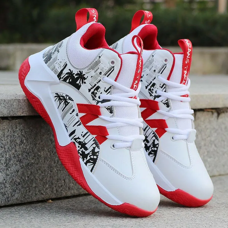High-Top Platform Basketball Training Shoes