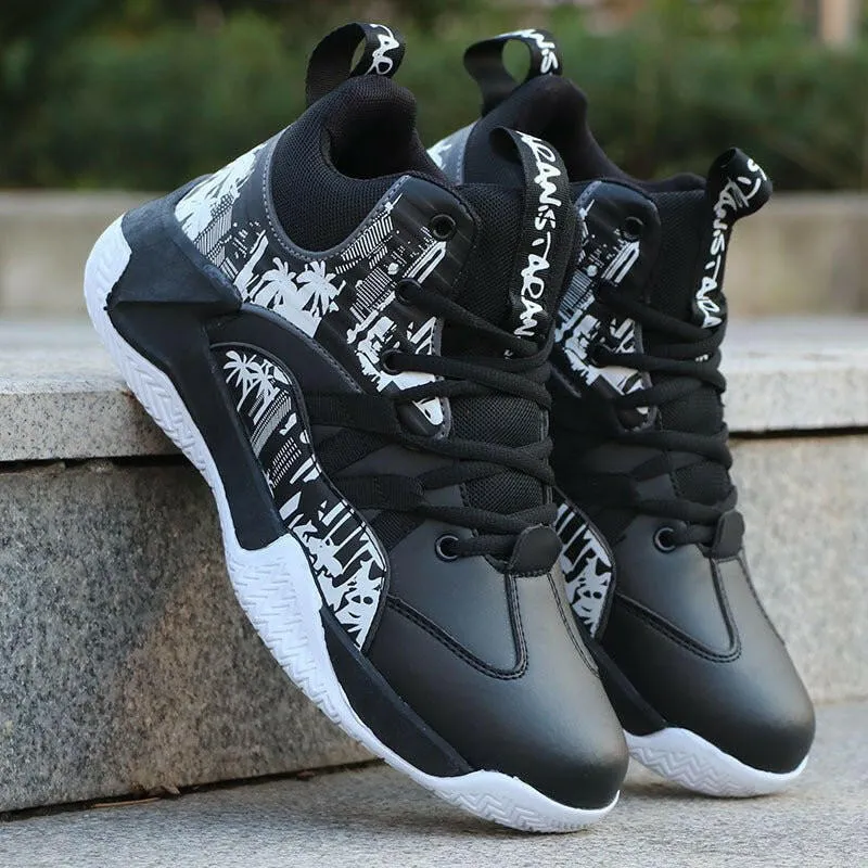 High-Top Platform Basketball Training Shoes