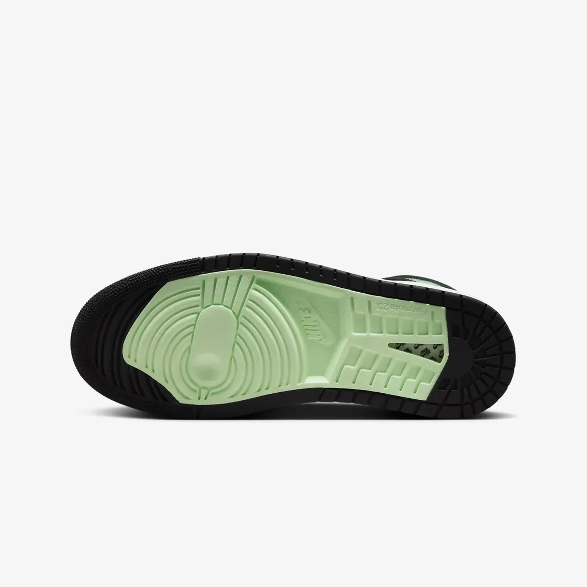 Jordan | AIR JORDAN 1 ZOOM CMFT 2  { WHITE/BLACK/HONEYDEW/GREEN